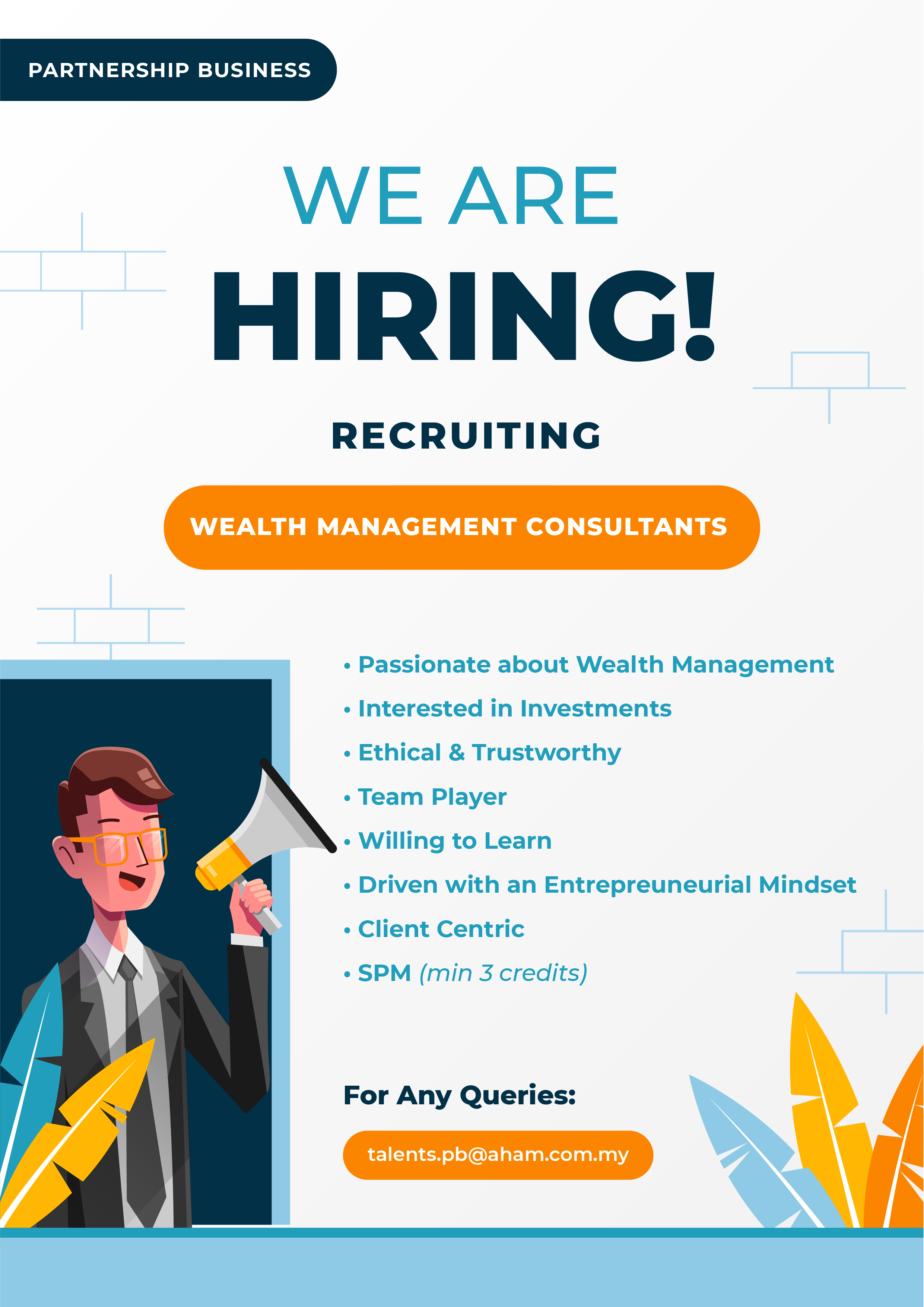 Join Us As A Wealth Management Consultant - Who We Are | AHAM Asset ...